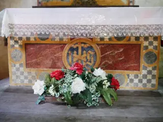 Altare - Cappella di San Ponzio a Monticello d'Alba