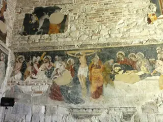 Crocifissione - Cappella di Sant'Andrea al Castello a Montiglio Monferrato