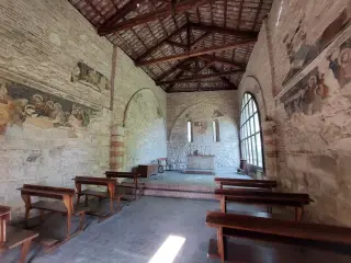 Interno - Cappella di Sant'Andrea al Castello a Montiglio Monferrato