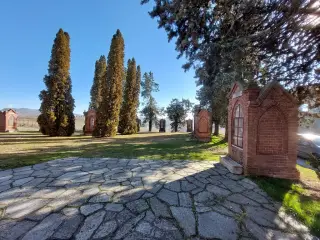 Piloni via crucis - Santuario della Madonna del Carmine a Montiglio MonferratoFrazione Albarengo