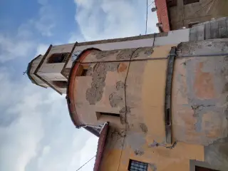 Abside e campanile - Parrocchiale di San Sisto a Morbello