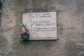 Lapide - Chiesa di San Michele alle Verzole a Borgomanero