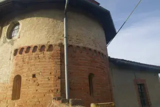 Abside - Chiesa Cimiteriale di San Grato a Moriondo TorineseFrazione Lovencito
