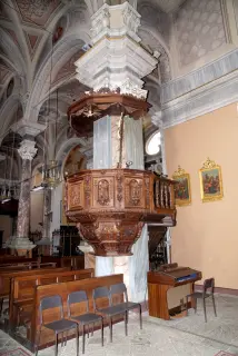 Pulpito - Parrocchiale dell' Assunta a MossoFrazione Santa Maria