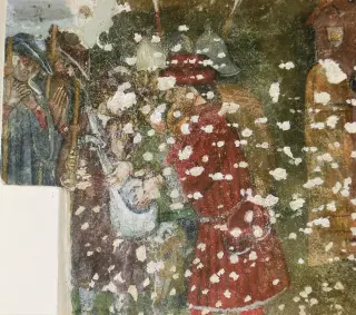 Affreschi - Cappella di Sant'Anna a Niella Tanaro