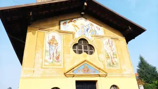 Facciata - Cappella di San Rocco a Nole