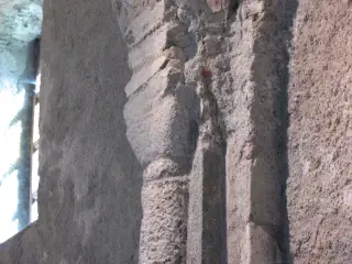 Interno - Particolare capitello - Cappella di San Salvatore a Novalesa