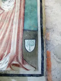 Stemma dei Della Rovere - Cappella di Santa Maria Maddalena a Novalesa