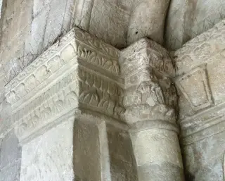 Capitelli scolpiti - Parrocchiale di San Giacomo a Gavi