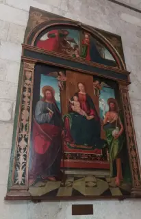 Madonna col Bambino di Gandolfino da Roreto - Parrocchiale di San Giacomo a Gavi