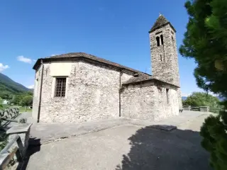 Abside e campanile - Oratorio di Sant'Agata a OggebbioFrazione Novaglio