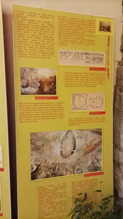 Pannello illustrativo - Cappella del Ricetto o di Sant'Evasio a Oglianico