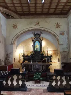 Abside - Oratorio della Natività di Maria a OleggioFrazione Gaggiolo
