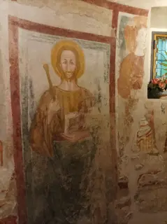 Affreschi absidali - Oratorio della Natività di Maria a OleggioFrazione Gaggiolo