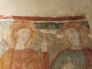 Affreschi absidali - Oratorio della Natività di Maria a OleggioFrazione Gaggiolo