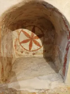 Nicchia - Oratorio della Natività di Maria a OleggioFrazione Gaggiolo