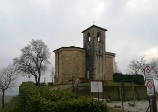 Vista - Chiesa di San Pietro (vecchio) a Olivola