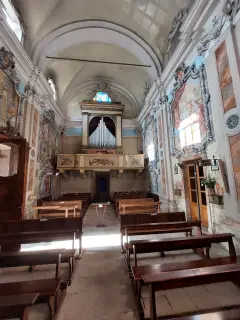 Interno - Oratorio di San Bernardino a Orta San Giulio