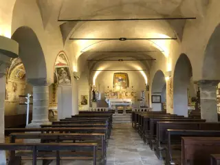 Navata centrale - Pieve o Santuario o Chiesa della Madonna del Carmine a Prunetto