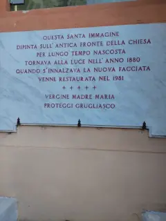 Lapide commemorativa - Parrocchiale di San Cassiano a Grugliasco