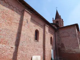 Fianco - Parrocchiale dei Santi Felice e Agata a Oviglio