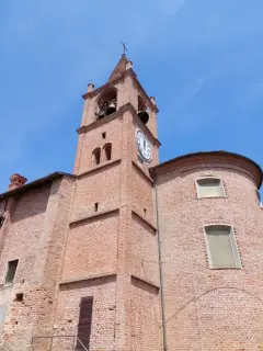 Campanile e abside - Parrocchiale dei Santi Felice e Agata a Oviglio
