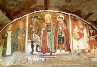 Santa Anastasia, San Rocco e santi - Cappella di Sant'Anastasia o Sant'Anna a Sale San GiovanniFrazione Gamellona