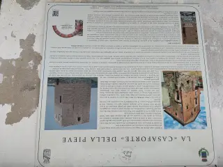 Pannello illustrativo - Pieve di Santa Maria in Prelio o Santa Maria della Neve a Silvano d'OrbaFrazione La Pieve