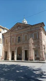 Facciata - Chiesa della Madonna dei Boschi a Peveragno