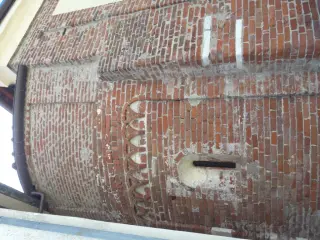 Abside lato sinistro - Chiesa del Cimitero a Pancalieri