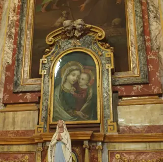 Madonna col Bambino - Parrocchiale di San Giovanni Battista a Peveragno