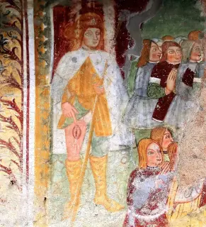 Affresco San Rocco - Cappella di San Rocco da Val a Peveragno