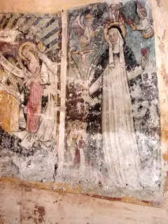 Suora Domenicana, forse Sant'Orsola - Cappella di Sant'Anna a Piasco