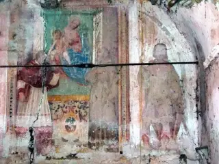 Madonna col Bambino e Santi - Cappella di San Carlo Borromeo a CentalloFrazione San Biagio