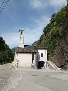 Vista - Chiesa di Santa Maria delle Rogge a Pont Canavese