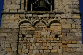 Fregio e archetti pensili - Chiesa di Santa Maria Assunta a Pozzol Groppo