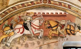 Affreschi - Chiesa di San Martino a SalicetoFrazione Lignera Soprana