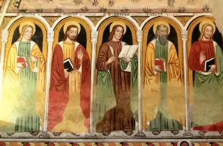 Affreschi - Chiesa di San Martino a SalicetoFrazione Lignera Soprana