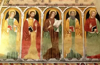 Affreschi - Chiesa di San Martino a SalicetoFrazione Lignera Soprana