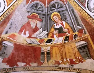 Affreschi - Chiesa di San Martino a SalicetoFrazione Lignera Soprana