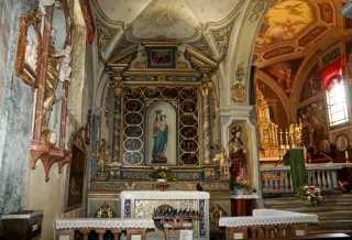 Statua Madonna col Bambino - Parrocchiale di San Michele a Premia