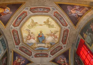 Volta del presbiterio - Parrocchiale di San Michele a Premia