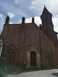 Facciata - Chiesa di Santa Maria Nuova a Lu