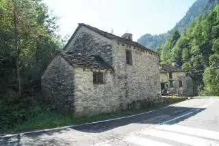 Abside - Oratorio di San Rocco a Alto SermenzaFrazione Molino
