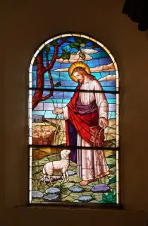 Vetrata - Chiesa di Santa Maria a RoasioFrazione Santa Maria