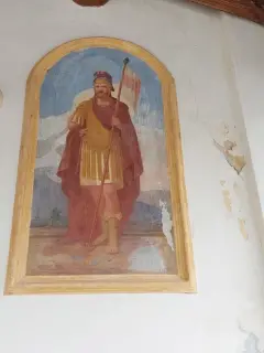 Affresco di San Giuliano - Chiesa di San Giuliano a RoccabrunaFrazione San Giuliano