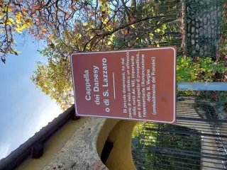 Pannello illustrativo - Cappella di San Grato e San Lazzaro o dei Danesy a Roletto