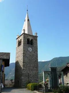 Campanile - Parrocchiale di Sant'Andrea a Antey-Saint-Andrè