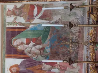 Madonna col Bambino - Cappella della Madonna del Bacchiore a San Maurizio d'Opaglio