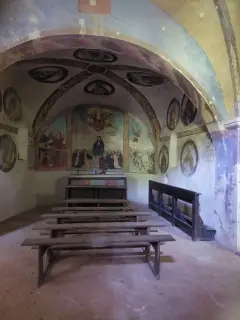 Affreschi - Cappella del Buon Gesù a San Michele Mondovì